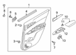 Diagram for Mitsubishi Eclipse Cross Door Seal - 5757A444