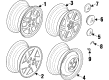 Diagram for Mitsubishi Eclipse Cross Spare Wheel - 4250D011