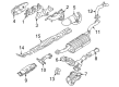Diagram for Mitsubishi Catalytic Converter - MR385643