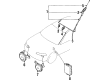 Diagram for Mitsubishi Horn - MR275938