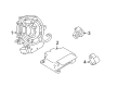 Diagram for Mitsubishi Air Bag Sensor - 8651A245