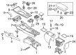 Diagram for Mitsubishi Center Console - 8011B825XA