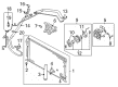 Diagram for Mitsubishi Endeavor A/C Hose - MN185360