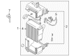 Diagram for Mitsubishi A/C Expansion Valve - MR250687