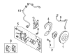 Diagram for Mitsubishi Endeavor Brake Pads - MN116286