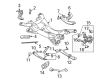 Diagram for Mitsubishi Differential Mount - MR589230
