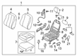 Diagram for Mitsubishi Eclipse Cross Seat Covers - 87620W821P