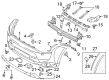 Diagram for Mitsubishi Bumper - 6405A194