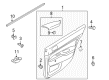 Diagram for Mitsubishi Lancer Armrest - 7222A409XA