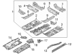 Diagram for Mitsubishi Floor Pan - 5251G133