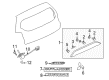 Diagram for Mitsubishi Emblem - 7415A107