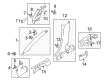 Diagram for Mitsubishi Outlander Pillar Panels - 7211A141XA