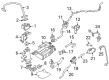 Diagram for Mitsubishi EGR Valve - MQ723145