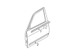 Diagram for Mitsubishi Montero Sport Weather Strip - MN182426