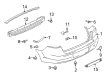Diagram for Mitsubishi Lancer Bumper - 6410B563