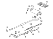 Diagram for Mitsubishi Exhaust Pipe - MN156600