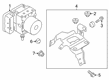 Diagram for Mitsubishi ABS Control Module - 4670B712