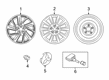 Diagram for Mitsubishi Alloy Wheels - 4250F981