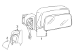 Diagram for Mitsubishi Lancer Car Mirror - MN126377