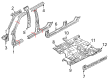 Diagram for Mitsubishi Montero Front Cross-Member - 5253C909