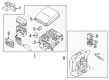 Diagram for Mitsubishi Outlander Relay Block - 8565A030