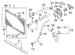 Diagram for Mitsubishi Radiator - MZ691047