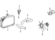 Diagram for Mitsubishi Fan Clutch - MD142419