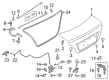 Diagram for Mitsubishi Tailgate Lock - 5927A057