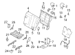 Diagram for Mitsubishi Eclipse Cross Seat Covers - 6902F267XB