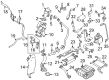 Diagram for Mitsubishi EGR Valve - 1582A702