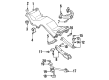 Diagram for Mitsubishi Control Arm Bolt - MB844521