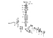 Diagram for Mitsubishi 3000GT Strut Mounts - MB949423