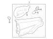 Diagram for Mitsubishi Eclipse Cross Light Socket - 26254W000P