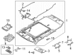Diagram for Mitsubishi Outlander PHEV Dome Light - AX000136