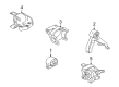 Diagram for Mitsubishi Outlander Engine Mount - MN184094