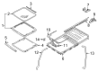 Diagram for Mitsubishi Sunroof Motor - MN136536