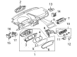 Diagram for Mitsubishi Hazard Warning Switch - MR951544HB