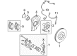 Diagram for Mitsubishi Brake Pads - MZ690565