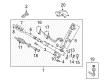 Diagram for Mitsubishi Rack And Pinion - 4410A033