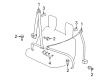 Diagram for Mitsubishi Outlander Seat Belt - 7000B193