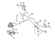 Diagram for Mitsubishi Power Steering Pump - 4450A260
