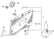 Diagram for Mitsubishi Coolant Reservoir - MR386070