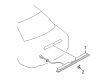 Diagram for Mitsubishi Third Brake Light - MR551908