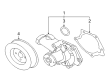 Diagram for Mitsubishi Water Pump Pulley - MN143303