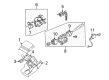 Diagram for Mitsubishi Lancer Ignition Lock Cylinder - 6370A184