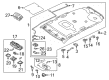 Diagram for Mitsubishi Outlander PHEV Dome Light - 8401A160YA