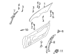 Diagram for Mitsubishi Window Regulator - MR432202