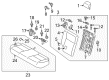 Diagram for Mitsubishi Seat Covers - 6902B054XF