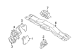 Diagram for Mitsubishi Engine Mount - MR210864