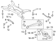 Diagram for Mitsubishi Axle Beam Mount - 4100A176